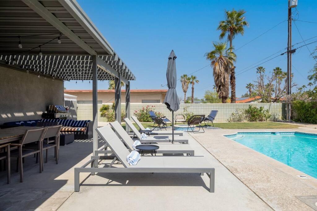 Relax At The 3Br Tranquil Oasis In Palm Springs Villa Ngoại thất bức ảnh