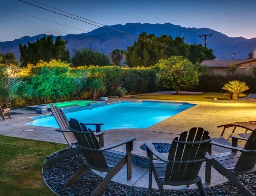 Relax At The 3Br Tranquil Oasis In Palm Springs Villa Ngoại thất bức ảnh